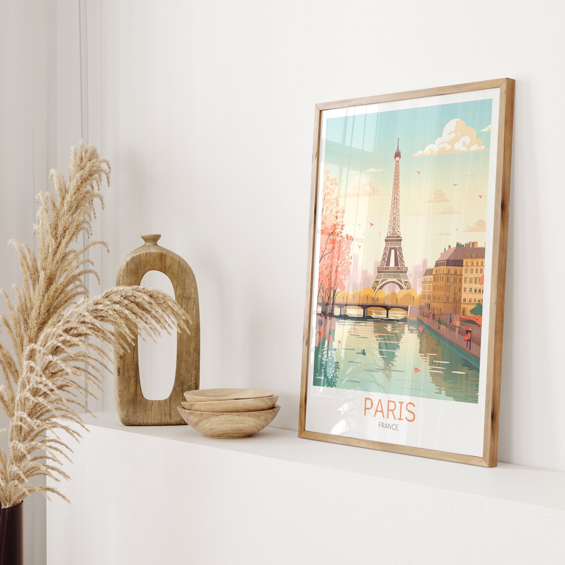 Paris Travel Poster, France Home Decor Art Print - Image 2