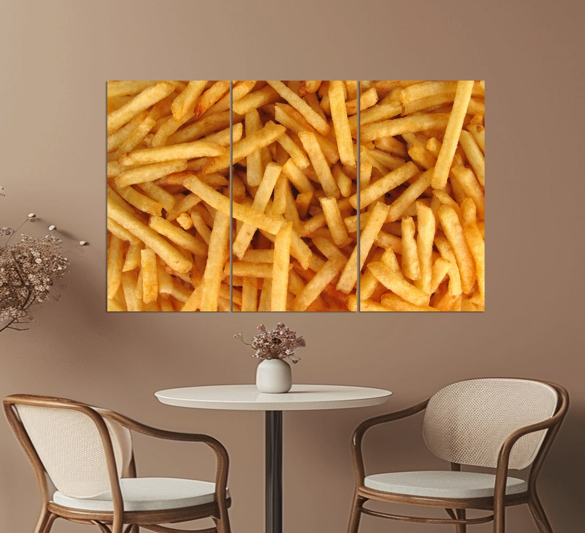 French Fries, Kitchen Wall Art Print