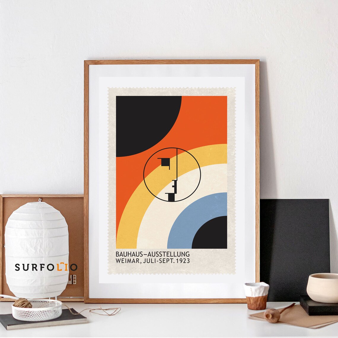 Bauhaus Exhibition Poster, Berlin Art Print