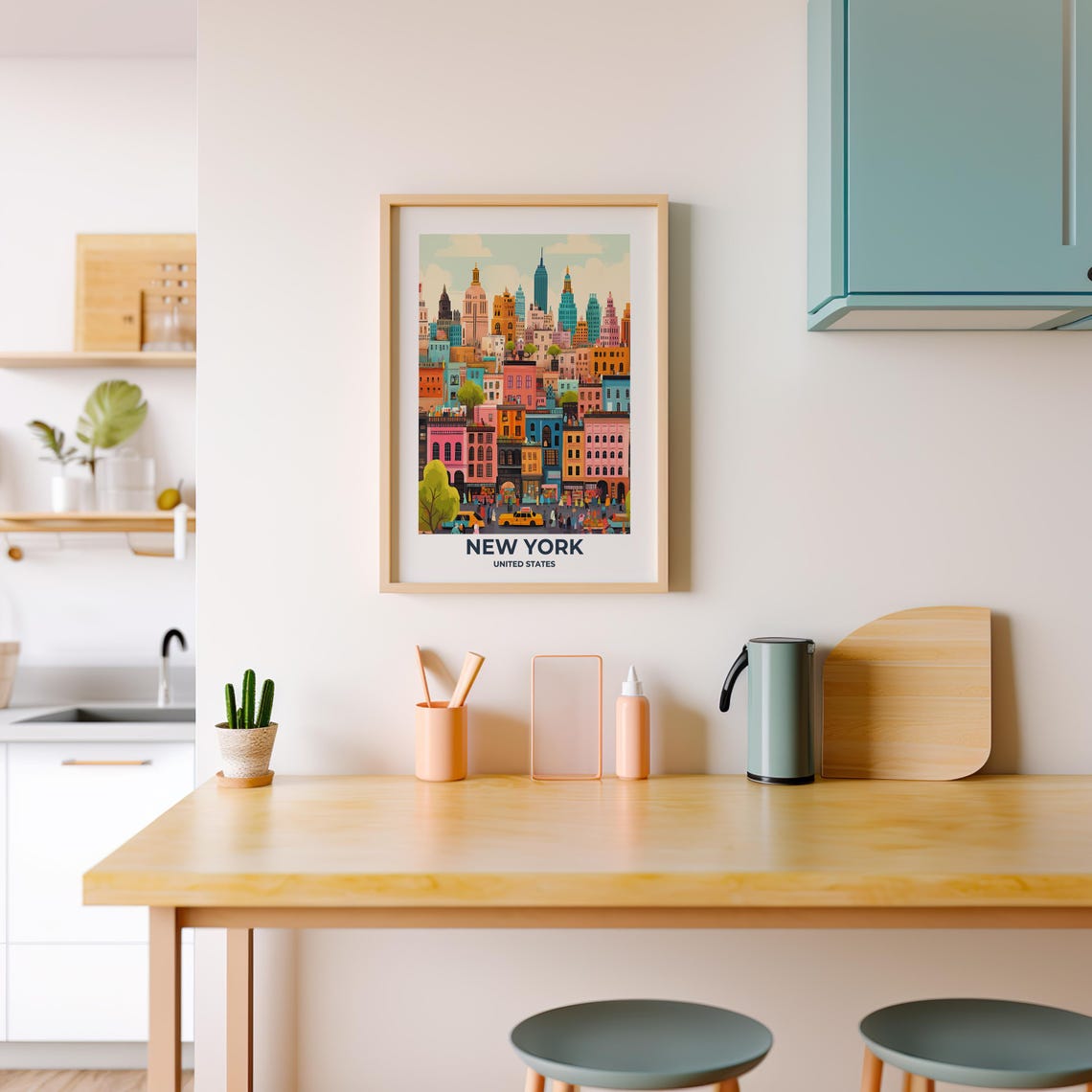 New York Travel Poster New York Poster New York Travel Print New York City Print Travel Print Travel Poster New York Wall Decor 012 - Image 5