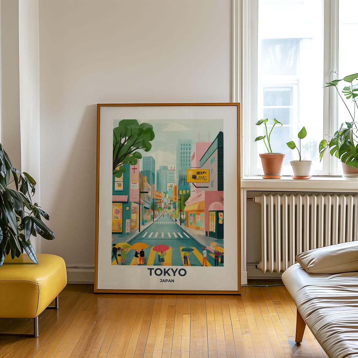 Tokyo Travel Poster Tokyo Poster Tokyo Travel Print Tokyo City Print Travel Print Travel Poster Tokyo Wall Decor Japan Poster 010 - Image 3