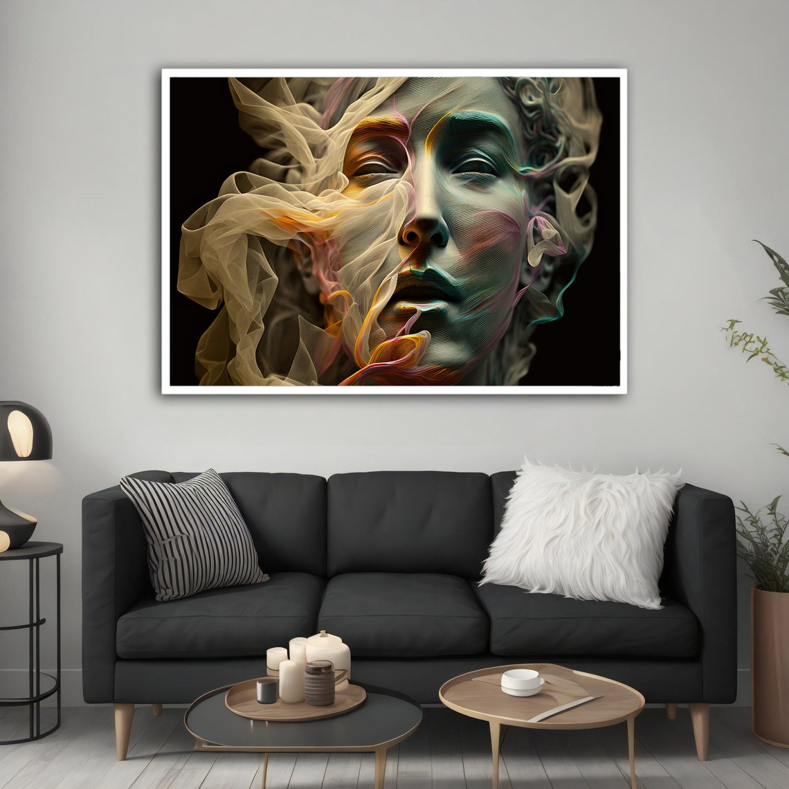 Modern Woman Print Modern Woman Wall Art Woman Woman Wall Decor Woman Wall Art Modern Painting - Image 5