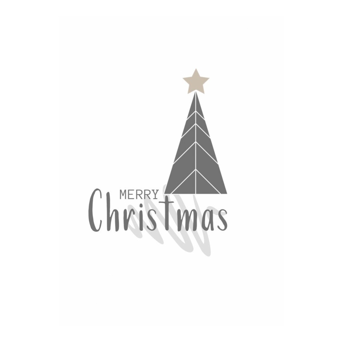 Merry Christmas Scandinavian Poster Print - Image 4