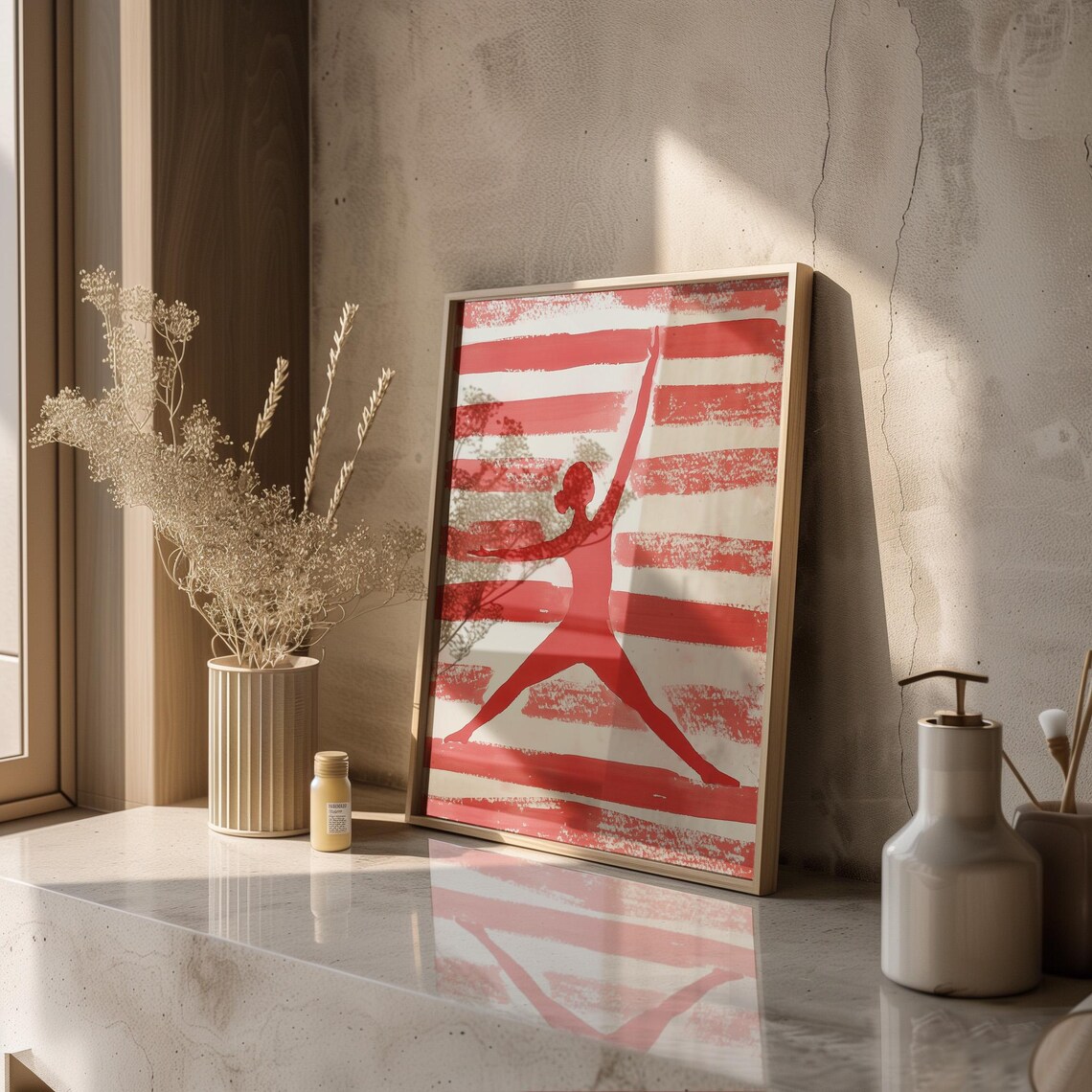 Abstract Dancer, Minimalist Movement Wall Art - Image 5