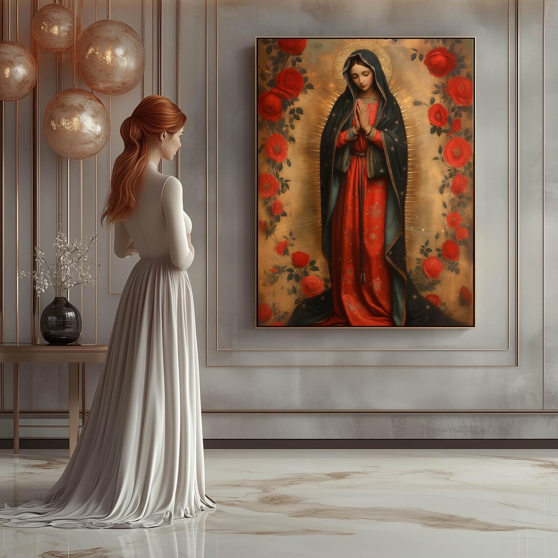 Our Lady Of Guadalupe, Virgin of Guadalupe Art Print - Image 5