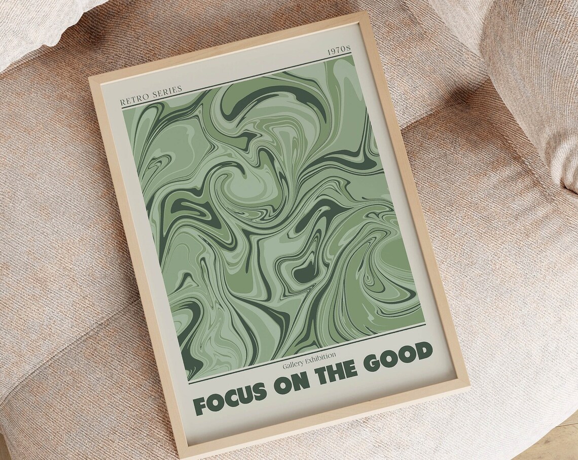 Motivational Retro Apartment Decor Art Print