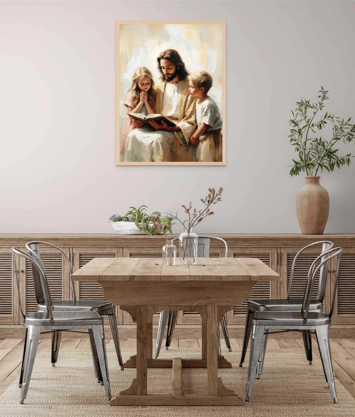 Lessons Of Love Christian Wall Art Christian Art For Kids Picture Of Jesus Lds Painting Bible Painting Christ And Kids Art Jesus Jpg - Image 5