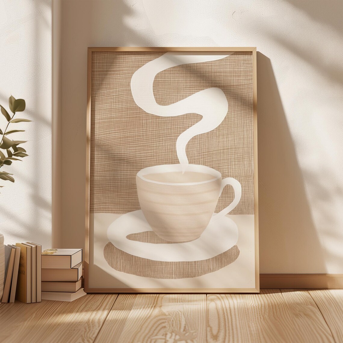 Coffee Cup Minimalist Kitchen Decor Art Print - Image 4