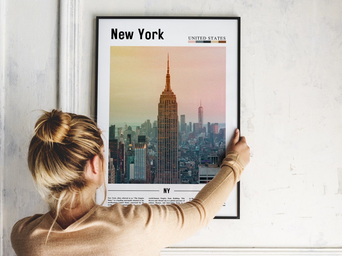 New York Poster New York Print New York Wall Art Ny Photo Ny Poster Ny Print New York Photo Travel Poster - Image 2