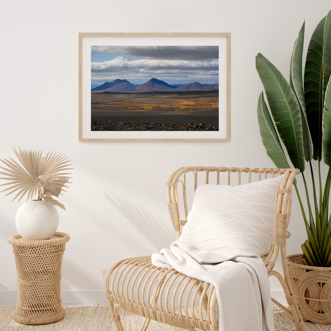 Iceland Landscape Photo Iceland Mountains Landscape Wall Art Print Iceland Photography Print Iceland Travel Poster Iceland Art - Image 3