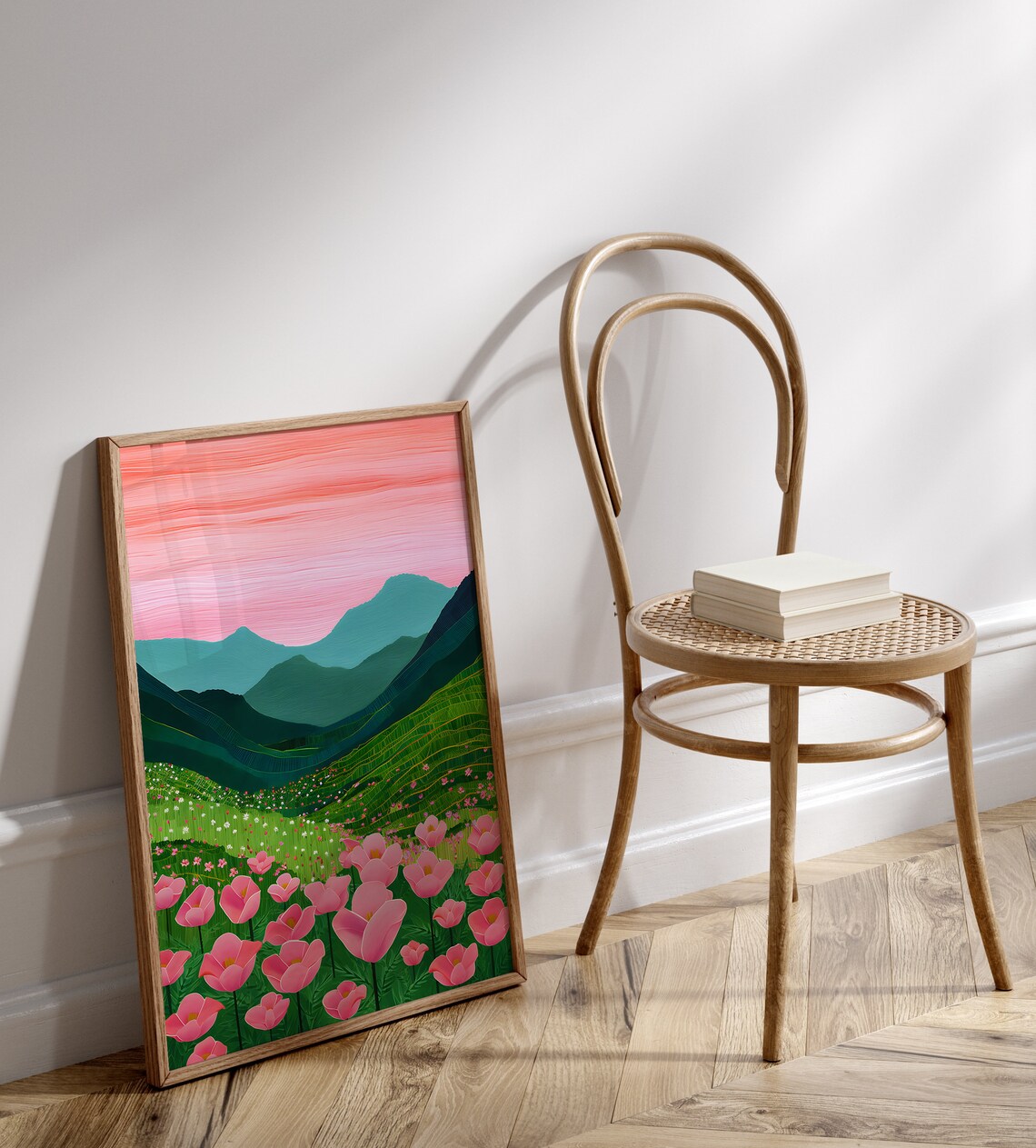 Wildflower Meadow Botanical Art Print, Cottagecore - Image 3