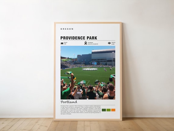 Providence Park Portland Oregon Soccer Stadium Matchday Photo Poster