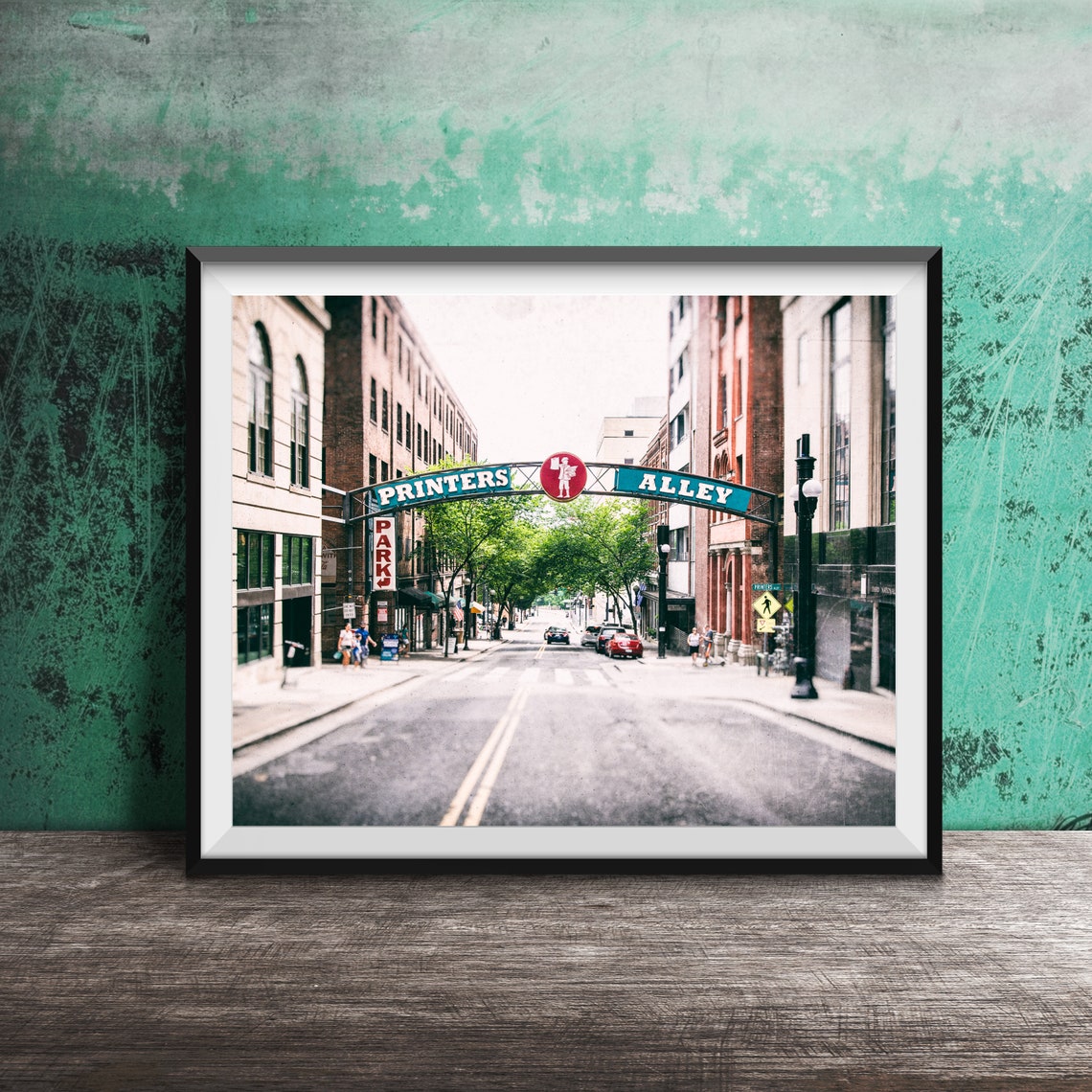 Printers Alley Nashville Nashville Photography Wall Art Photo Music City Photography Street Art Print Nashville Bars