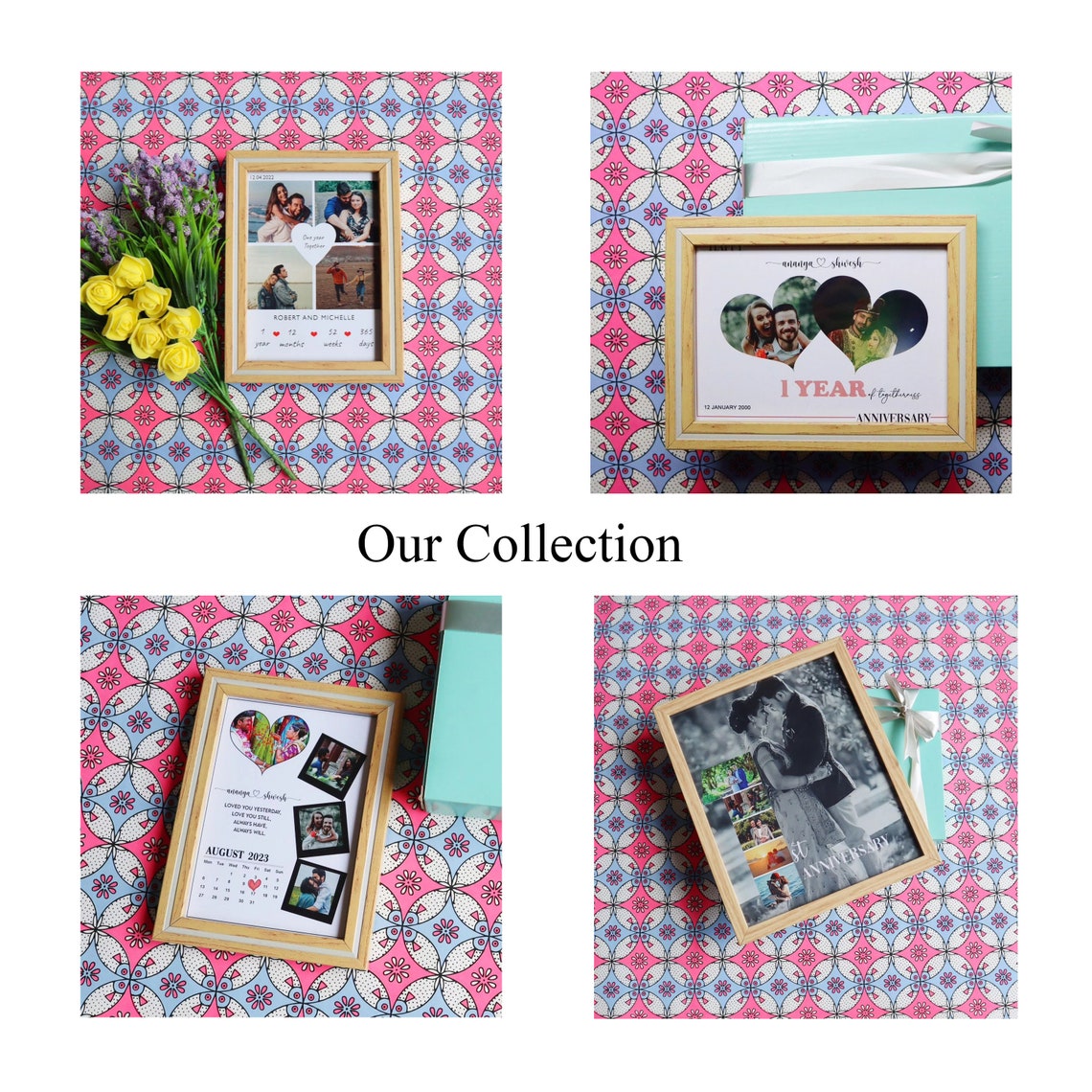 Custom Name Collage Personalized Photo Collage Custom Letter Picture Collage Word Photo Collage Gift Birthday Collage - Image 2