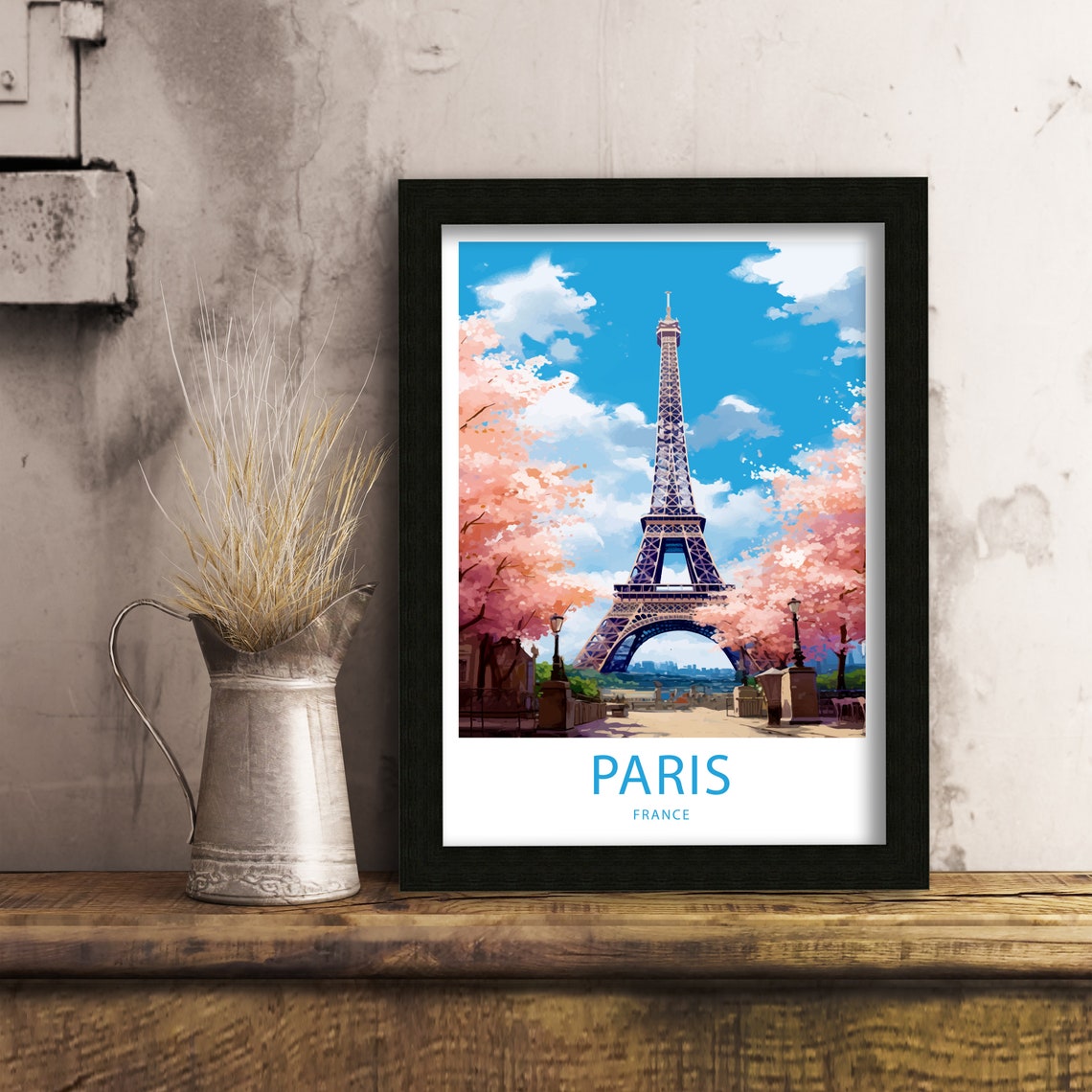 Paris Print Paris France Poster Home Dcor Paris France Wall Art Paris France Decor Poster Paris France Travel Wall Decor Paris Art Poster - Image 6