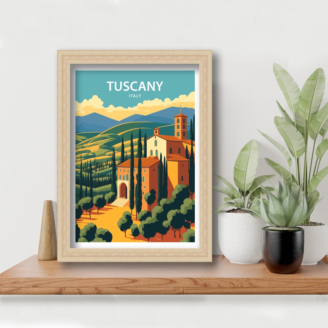 Tuscany Art Print Tuscany Print Italy Wall Art Italy Poster Tuscany Poster Tuscany Wall Art Travel Print Travel Poster Italy - Image 5