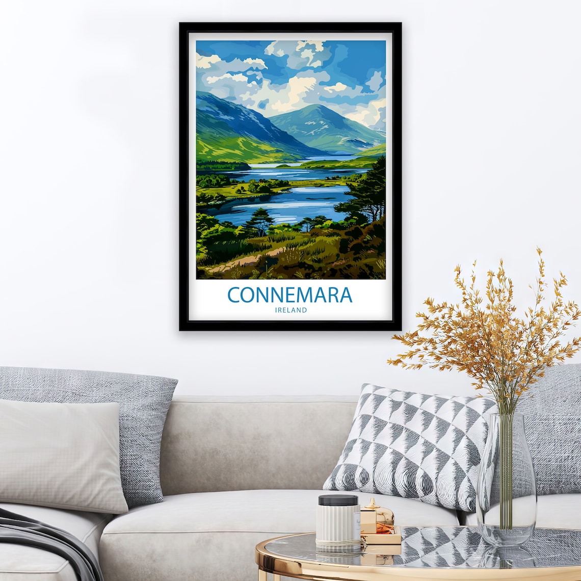 Connemara Travel Poster, Ireland Wall Decor - Image 2