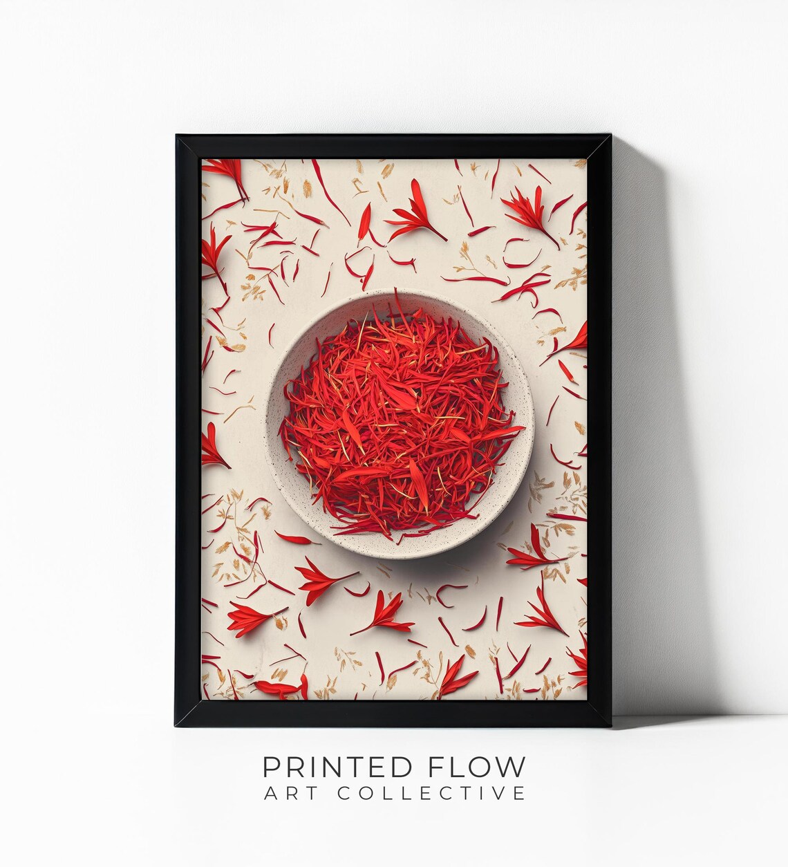 Saffron Wall Art, Farmhouse Kitchen Decor