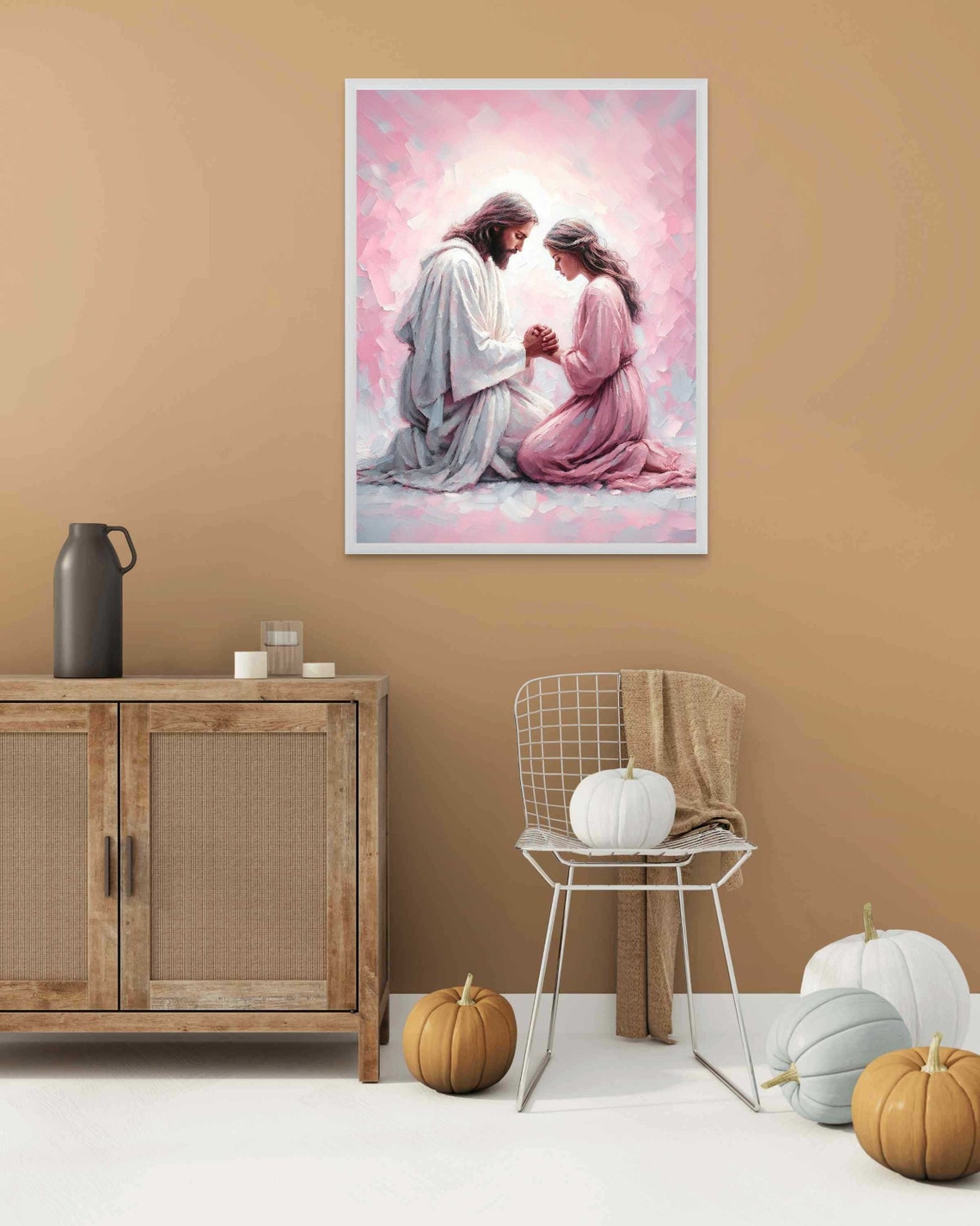 Healing Prayers Christian Art Jesus Praying With Woman Jesus And Girl Lds Art Bible Verse Wall Art Picture Of Jesus Christian Prints