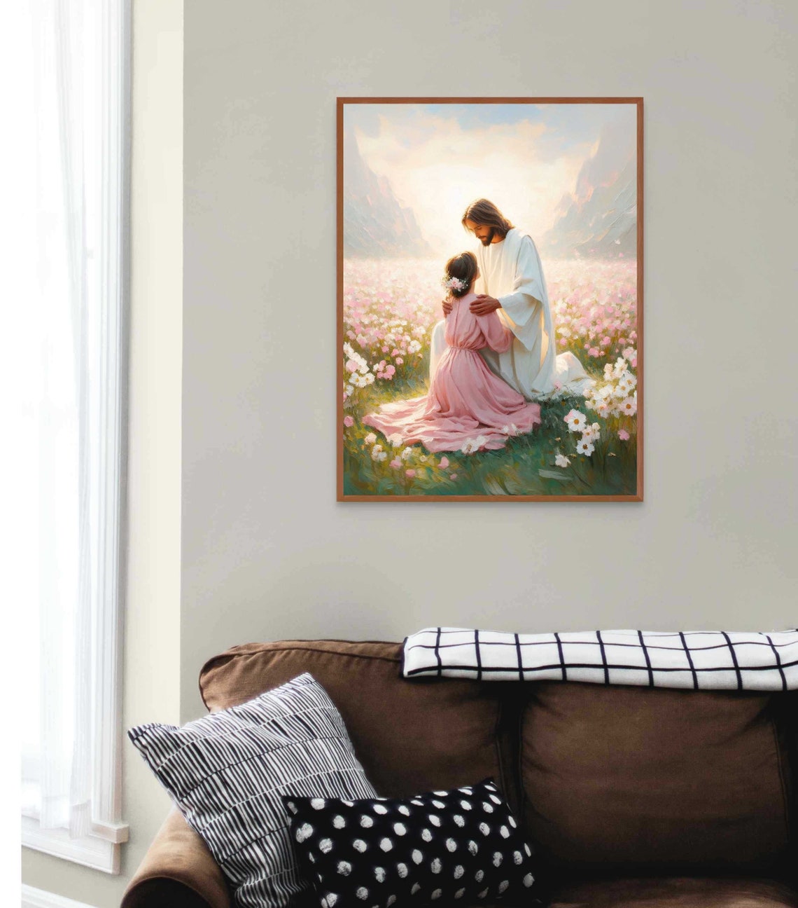 Love At Noon Christian Art Jesus And Girl Picture Of Jesus Lds Art Bible Wall Art Jesus Prints Picture Of Christ Christian Painting - Image 4