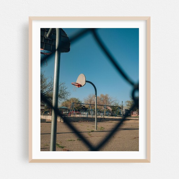 Albuquerque Print New Mexico Wall Art Sports Framed Photography Home Decor Nothing But Net Poster