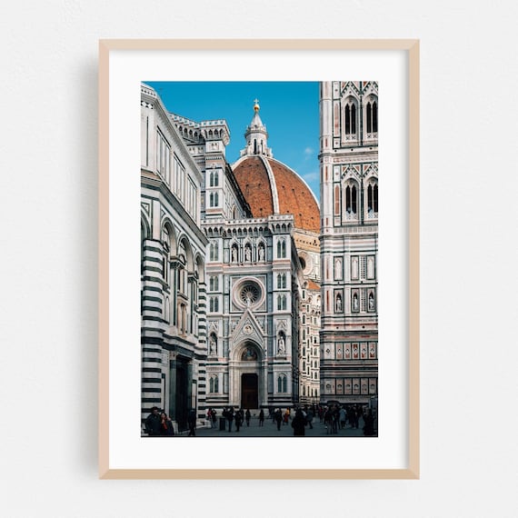 Florence Cathedral Duomo with the Famous Brunelleschi Dome Poster