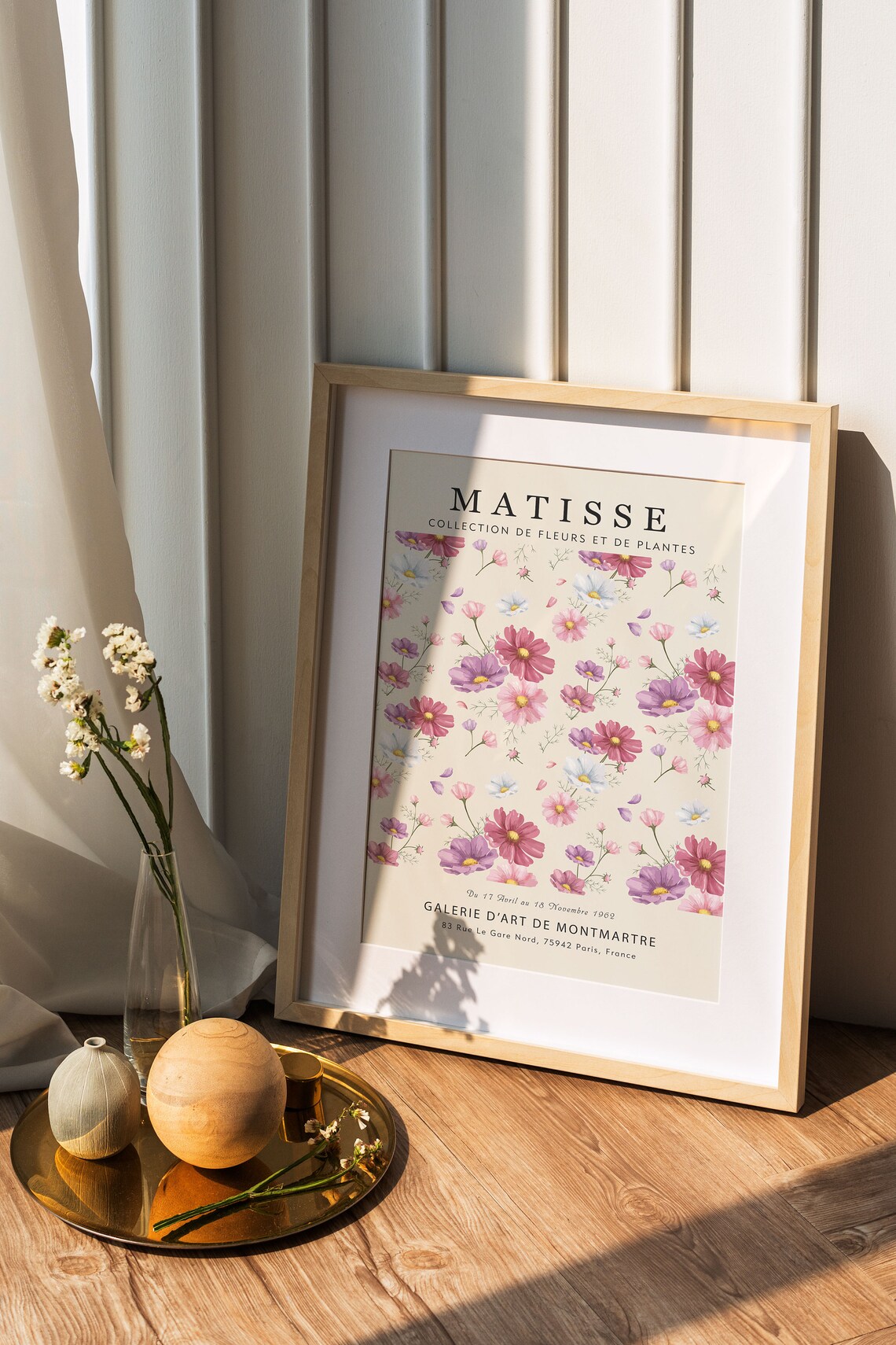 Matisse Flower Market Botanical Poster Art Print - Image 3