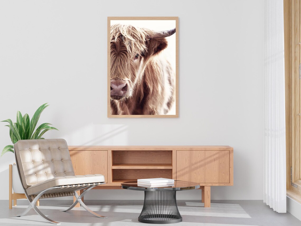Cow Illustration - Farm Animal Art Print - Image 4