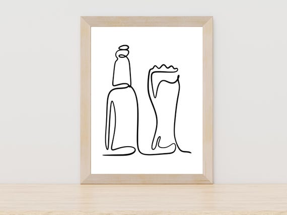 Beer Line Art