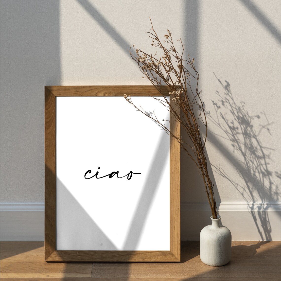 Ciao Italian Quote Poster, Italy-Inspired Wall Art - Image 2