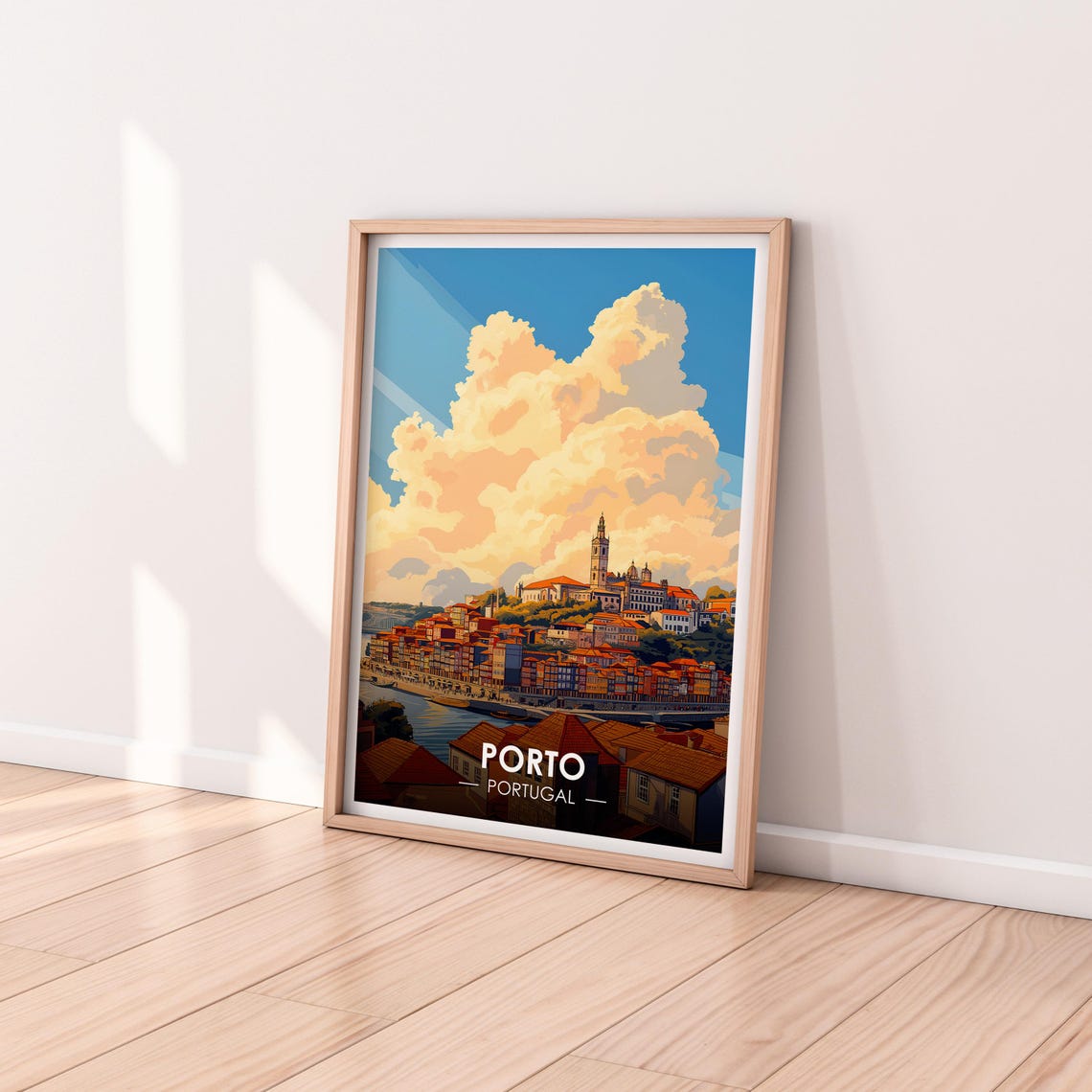Porto Poster Porto Wat Wall Art Portugal Poster Porto Premium Print Portugal Print Porto Poster Home Dcor - Image 2
