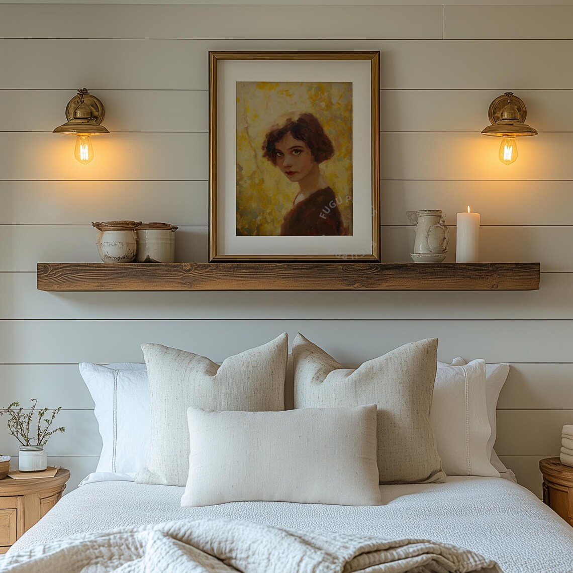 Woman Portrait, Impressionist Wall Art - Image 2