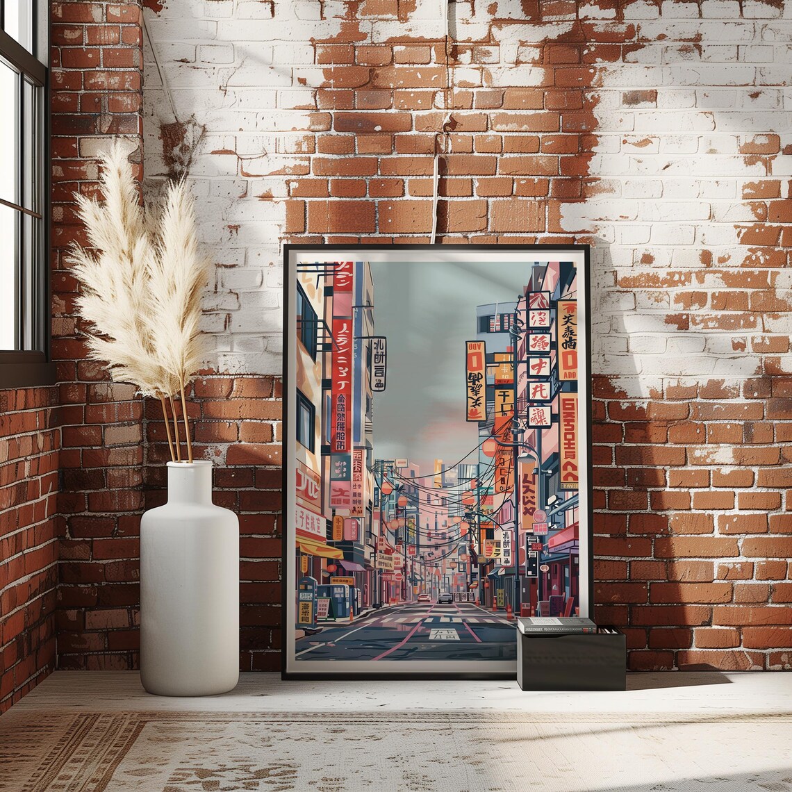 Tokyo Japan Travel Illustration, Travel Poster - Image 3