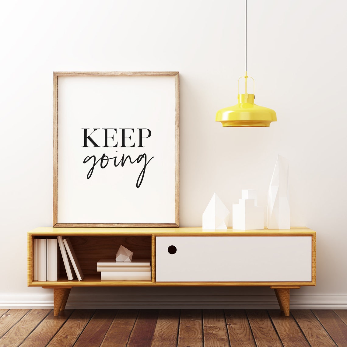 Keep Going Dorm Room Decor Motivational Poster Printable Wall Art Office Wall Art Art Entrepreneur Art - Image 2