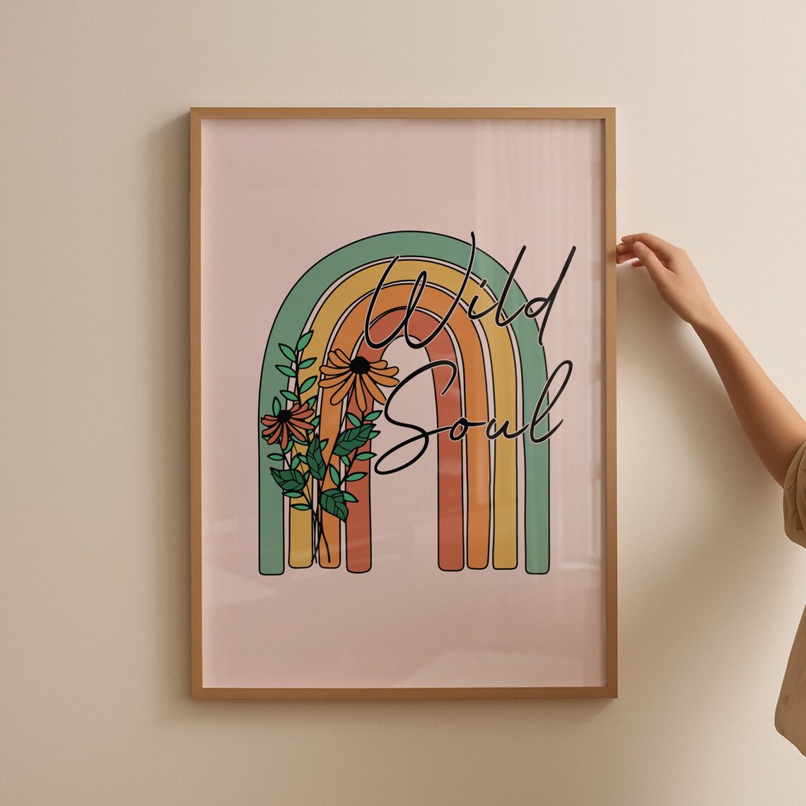 Wild Soul Retro Poster, Trendy Wall Decor - Image 4