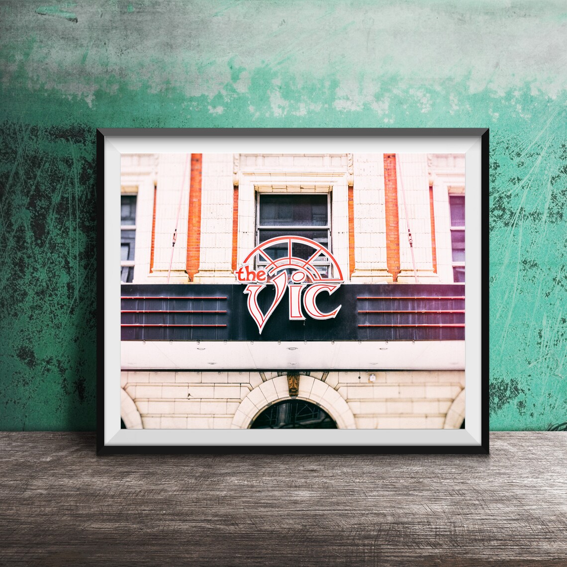 The Vic Theatre Chicago Lakeview Photography Art Print