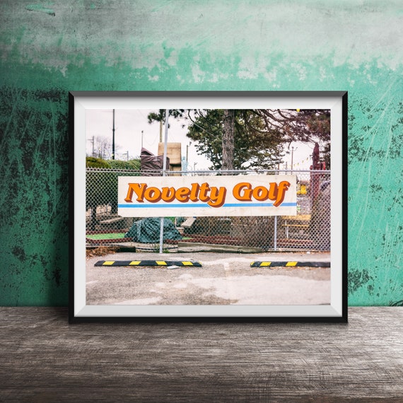 Novelty Golf Original Wall Art Photo Modern Photography Unframed Decor Ready To Frame Office Art