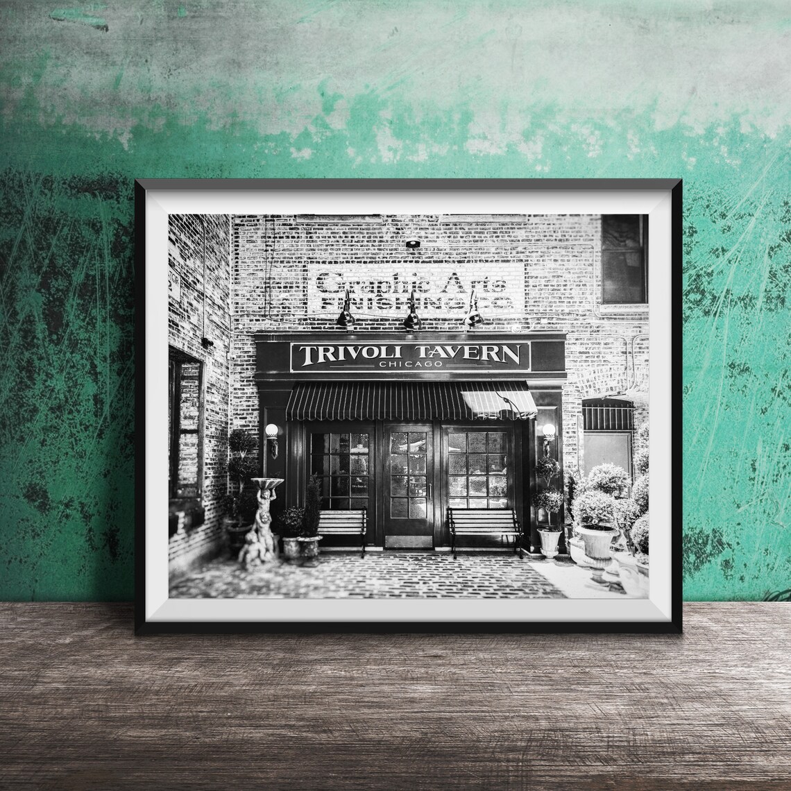 Trivoli Tavern West Loop Chicago Travel Poster - Image 2