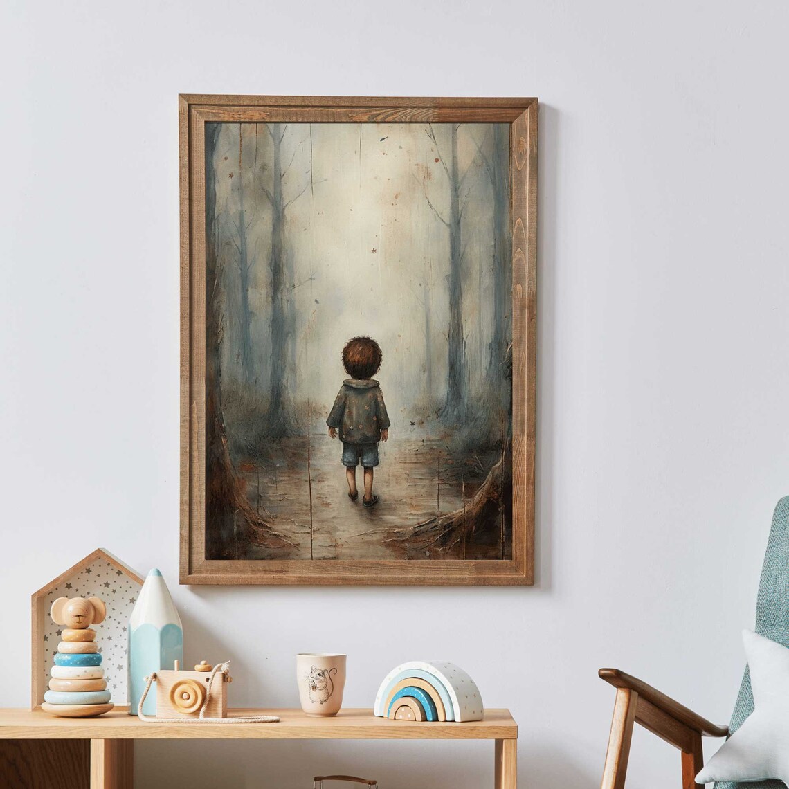 Outdoors Nursery Adventure Art for Little Boys - Image 2