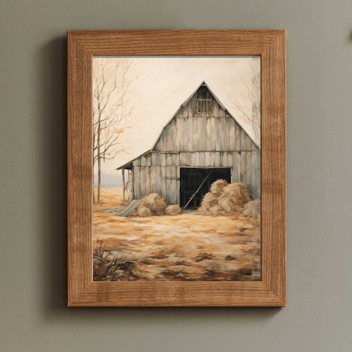Barn Wall Decor Rustic Farmhouse Art Print - Image 2