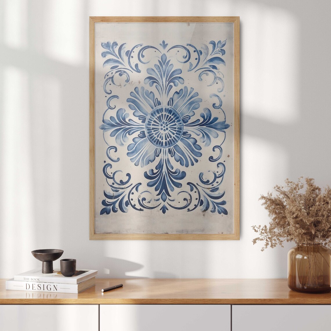 Portuguese Tile Azulejo Vintage Art Print - Image 2