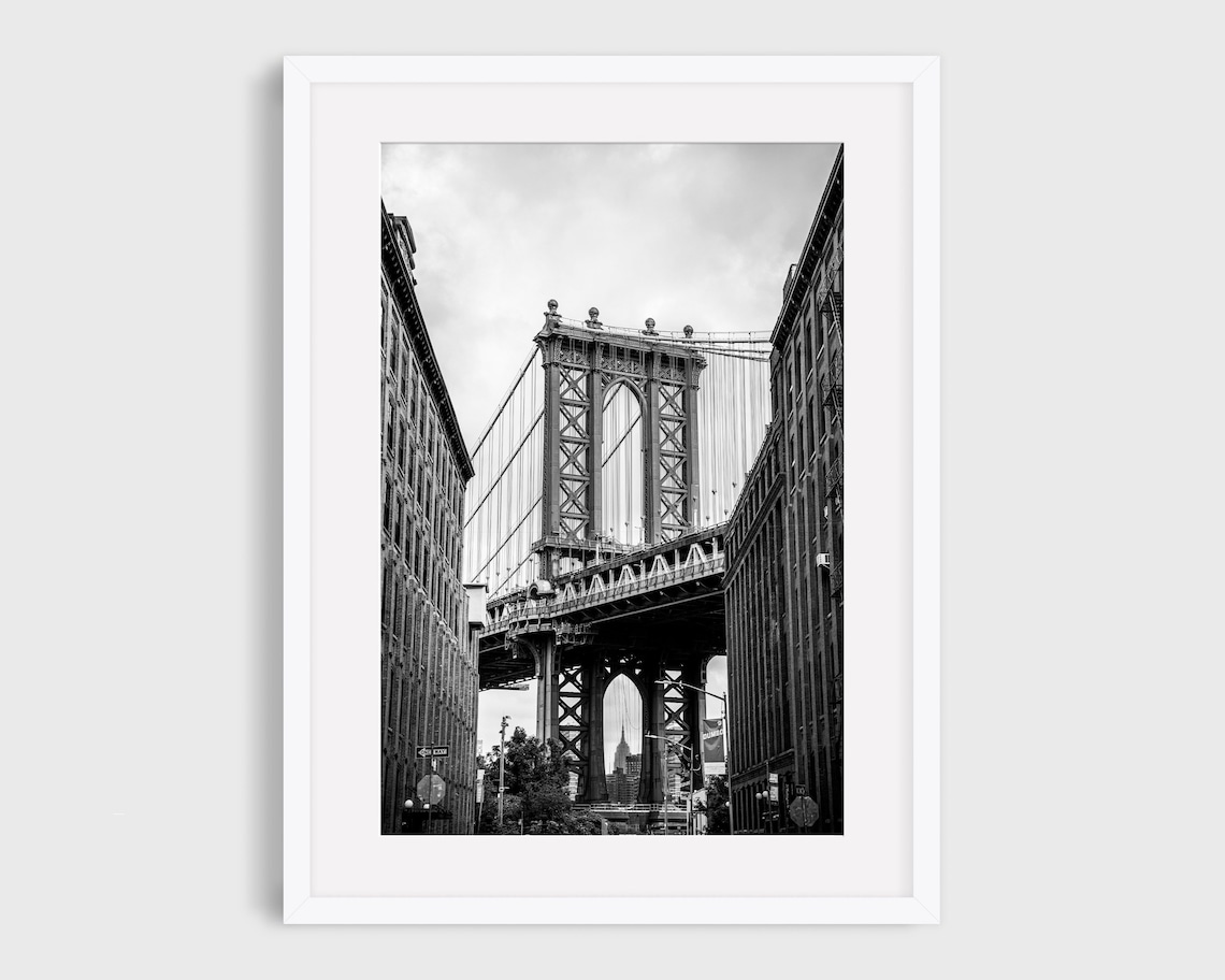 New York City Dumbo Photography, City Art