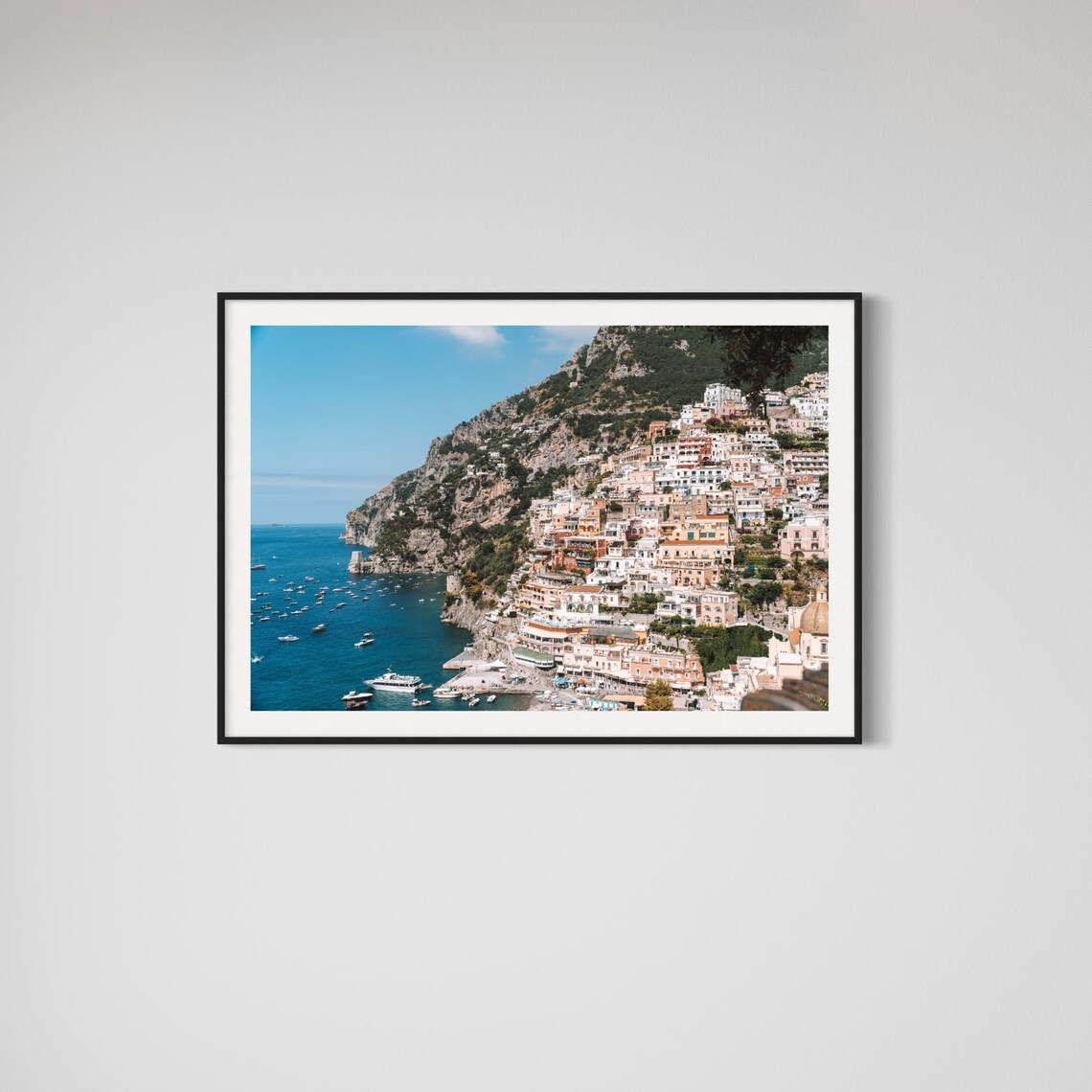 Amalfi Coast Photography, Positano Travel Poster