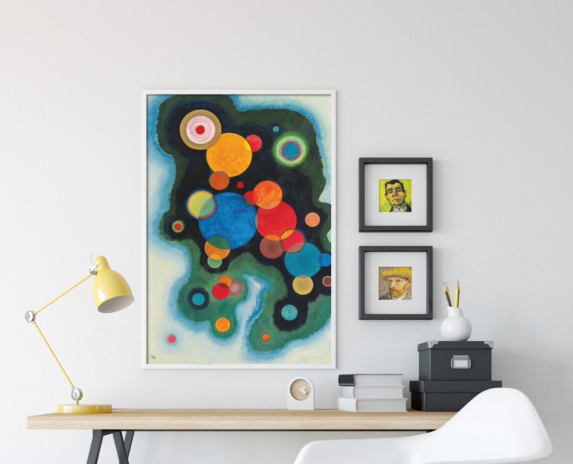 Wassily Kandinsky Deepened Impulse, Abstract Art Print - Image 4