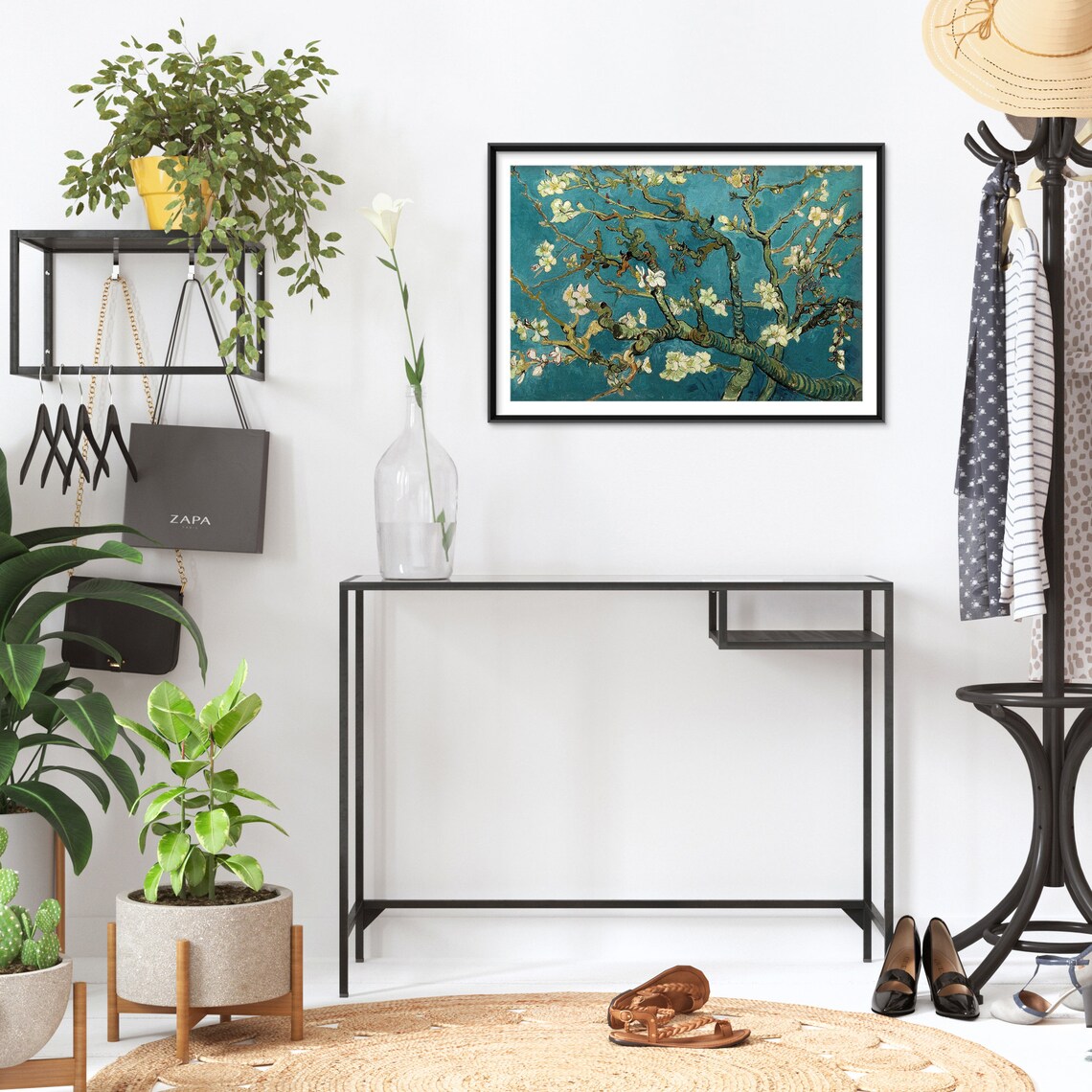 Vincent Van Gogh Almond Tree, Classic Art Print - Image 2