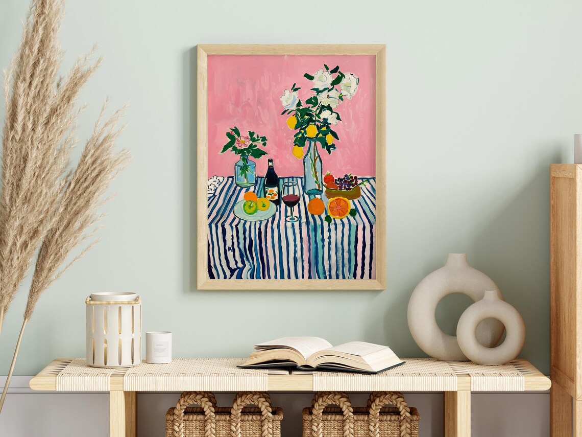 Kitchen Food Contemporary Travel Poster - Image 3
