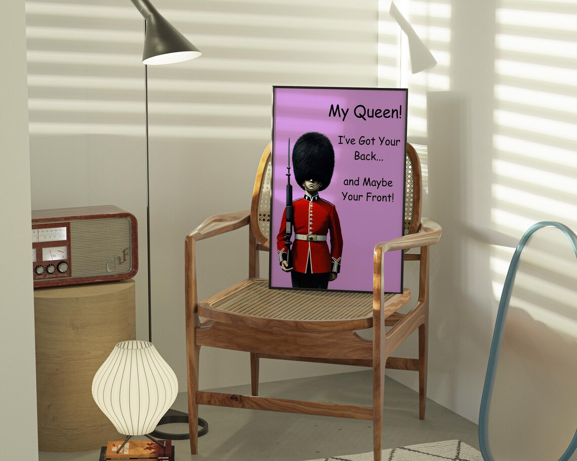 Queens Guard Funny Quote, Gift For Her - Image 4