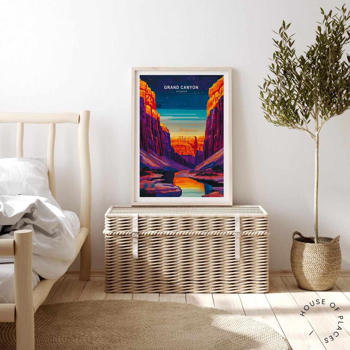 Grand Canyon Arizona Travel Poster - Image 4