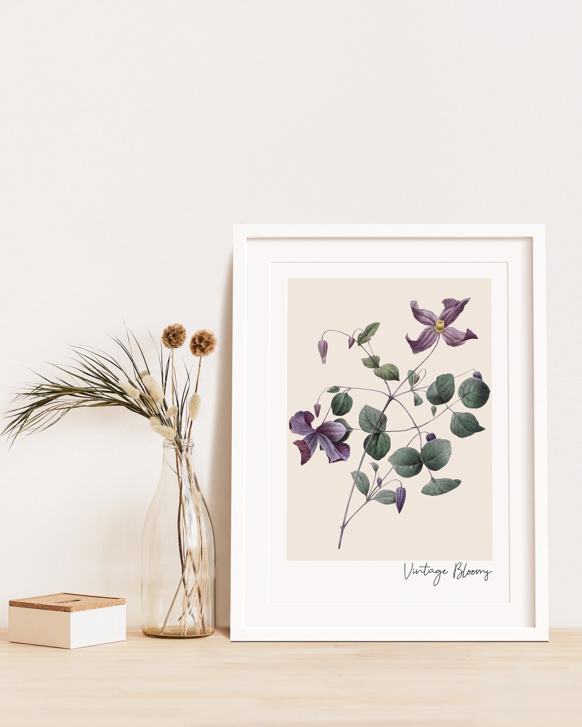 Vintage Sunflowers Floral Wall Art, Rustic Bohemian - Image 2