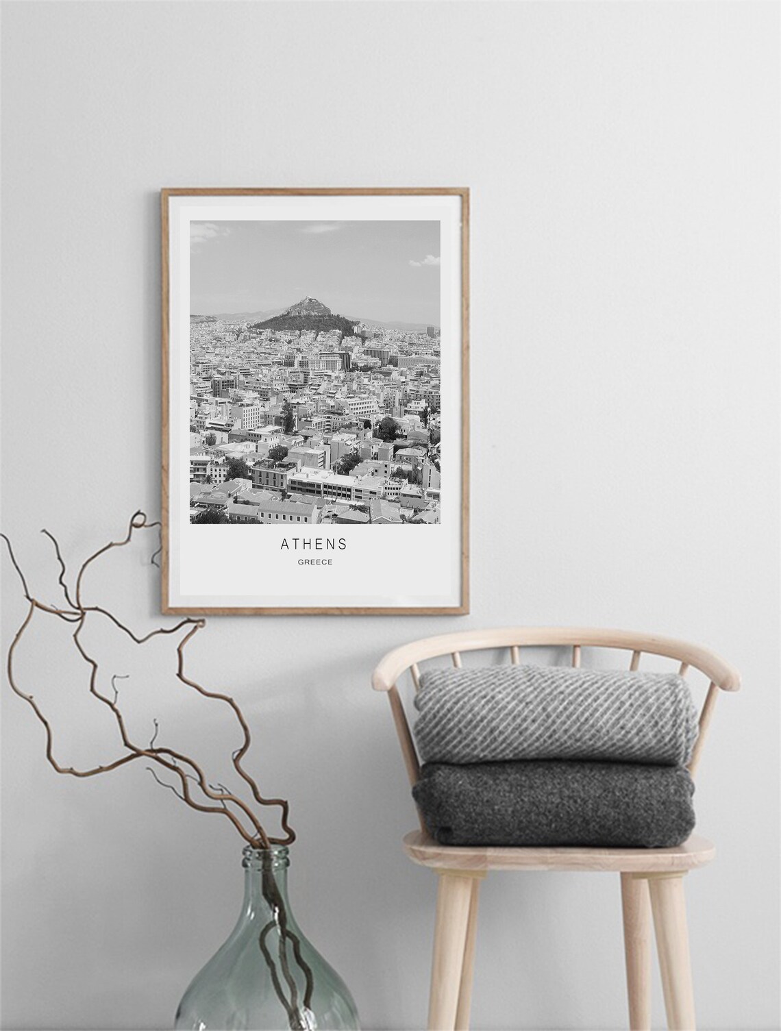 Athens Greese Print Athens Poster Athens Wall Art City Poster City Art City Prints World Cities Cities Wall Art Travel Poster - Image 2